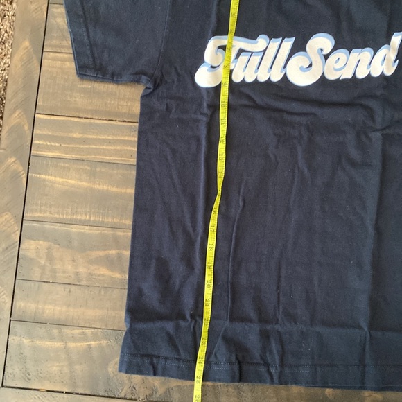 2 FULL SEND by NELK t-shirts Small Navy blue / Tan - Picture 5 of 7